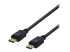 DELTACO DP-1030D - DisplayPort-kabel - Höger vinkel